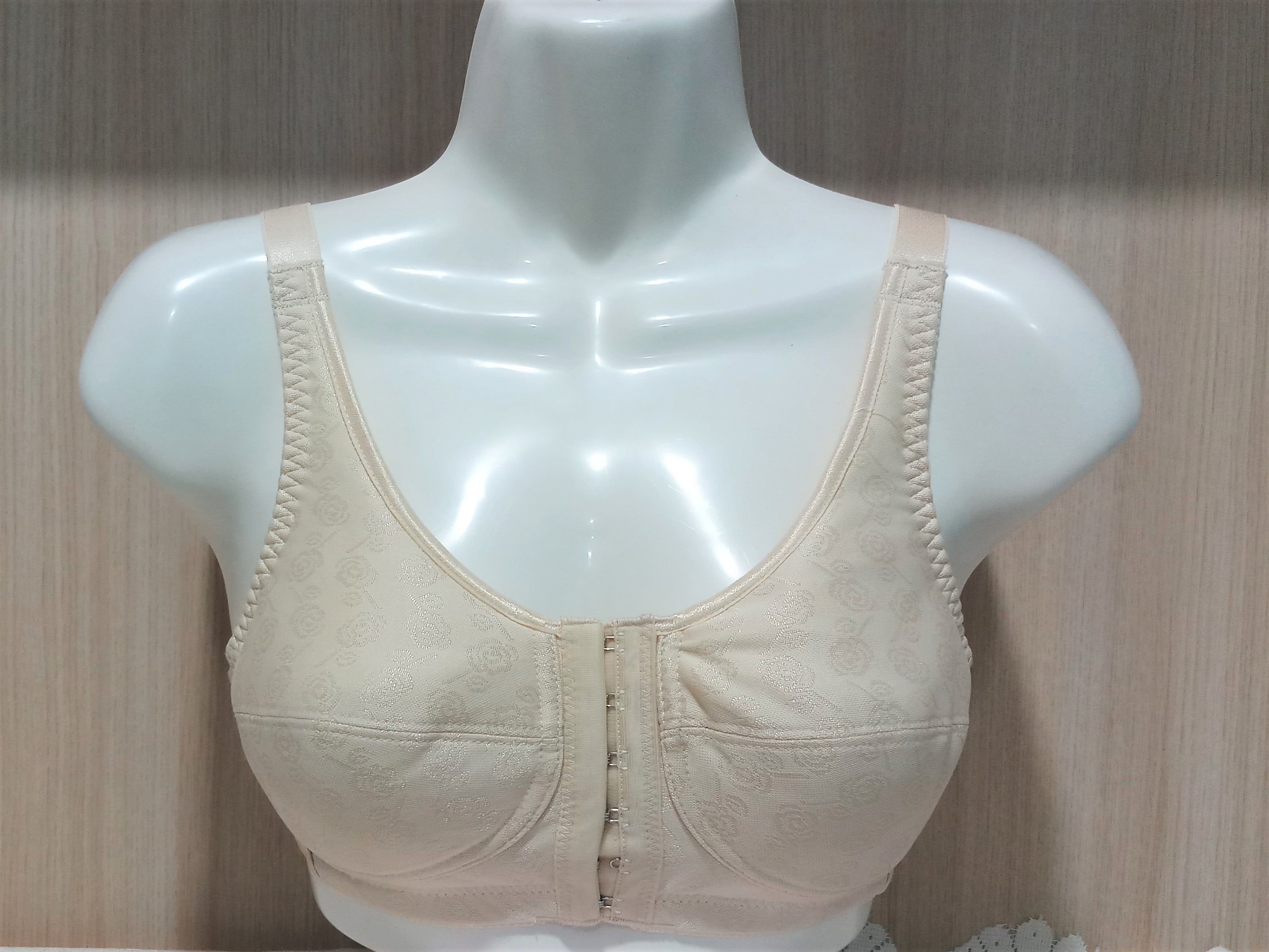 Mastectomy Bra The Rose Contour Front Close/Back Adjustment Size