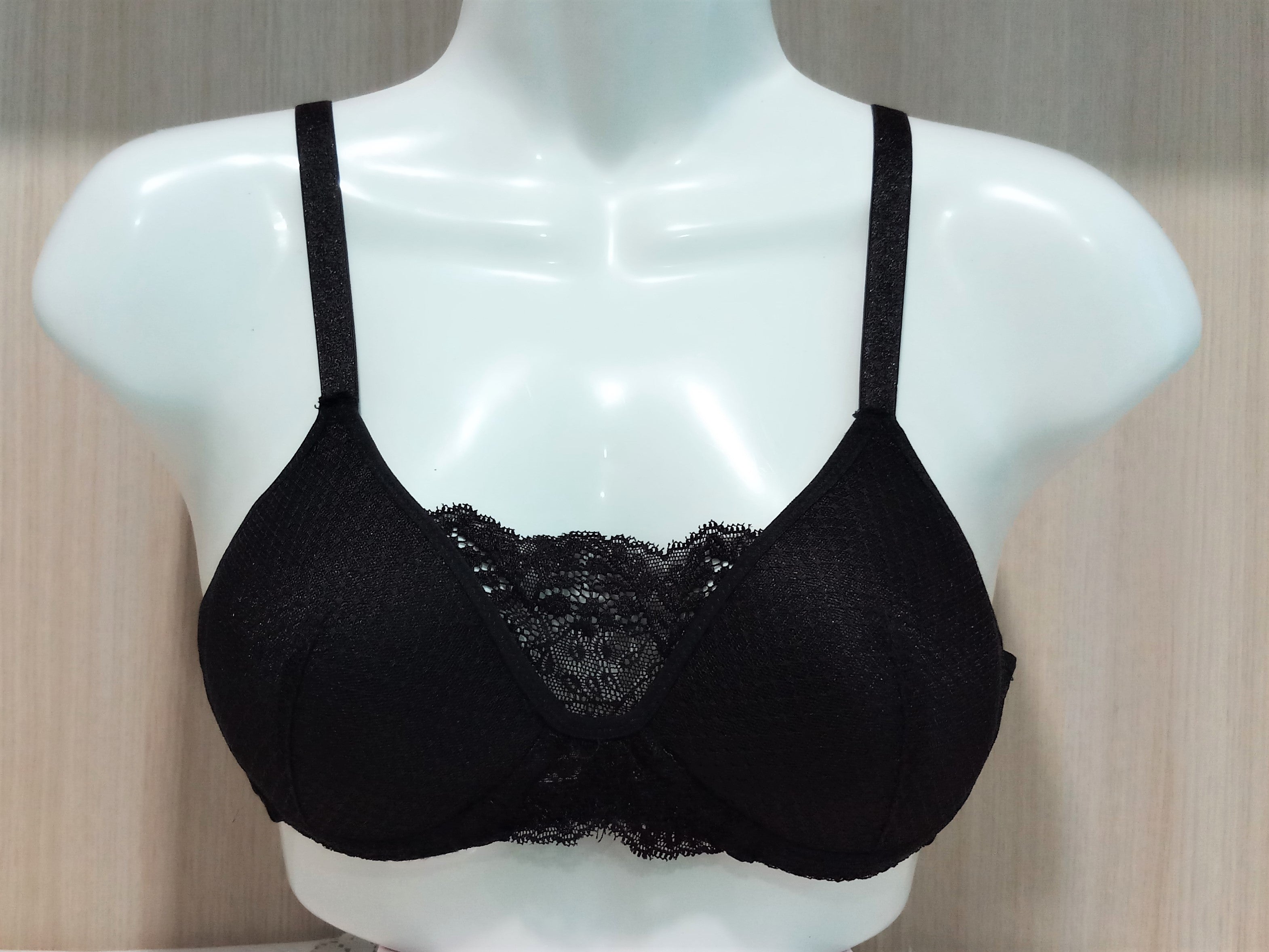 Classique 758 Post Mastectomy Fashion Bra-Black-44B - Wholesale Point